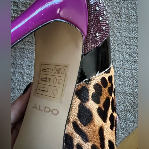 ALDO leopard print high heels - Picture 4 of 7
